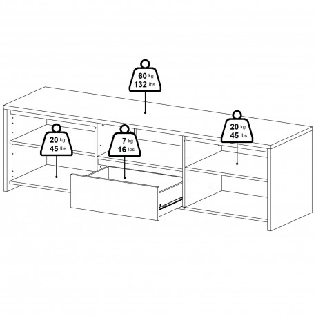 Móvel TV NEXT - Móveis de TV e Estantes