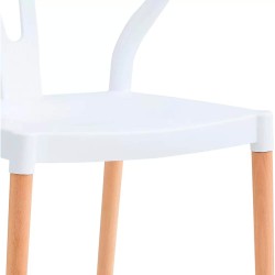 Pack 4 WISH Chairs (White) - Chair Packs
