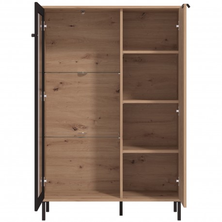 Elemento bar MAYENNE - carvalho artesanato e preto Elemento bar MAYENNE - carvalho artesanato e preto