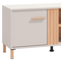 Móvel TV BELFORT - carvalho artesanato e caxemira