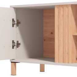 Móvel TV BELFORT - carvalho artesanato e caxemira