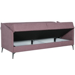 Sofa cama MINELLI com baú - roxo