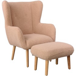 Cadeirão com Repousa-Pés TEDDY - Armchairs