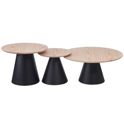 Conjunto 3 mesas de centro AMSTERDAM - Coffee Tables