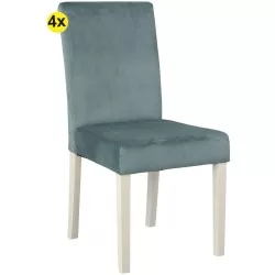 Pack 4 cadeiras JULLIETE - Cadeiras