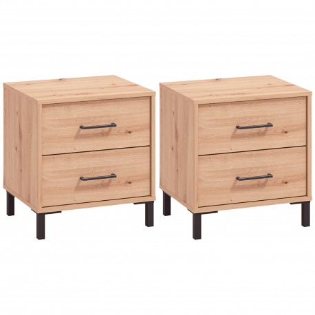 Pack 2 mesas de cabeceira VIENNE - Bedside Tables