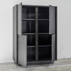 Elemento bar CARRARA - preto mármore