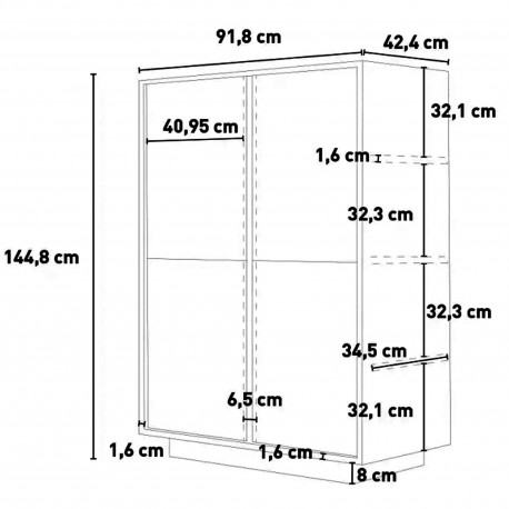 Elemento bar CARRARA - Vitrines