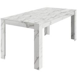 Mesa CARRARA - branco mármore