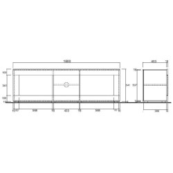 Móvel TV BASIC - TV furniture and shelves