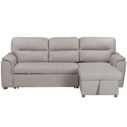 Sofa Chaise Lounge Reversivel ALMIRA c/cama e Bau - Home