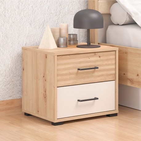 Mesa de cabeceira MODENA 2 gavetas - Bedside Tables