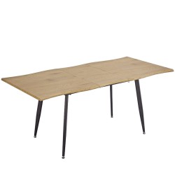 Mesa extensível ARISTO -carvalho