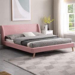 Cama de Casal WOODY rosa