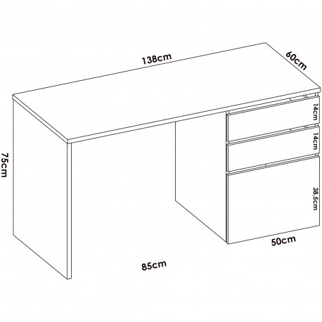 Secretária SHIRO - Office Desk