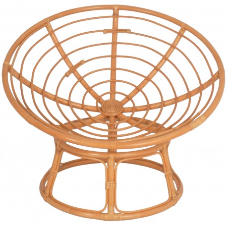 Cadeirão PAPASAN II rattan natural