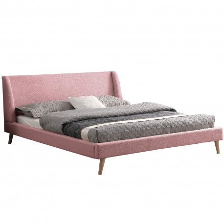 Cama de Casal WOODY rosa