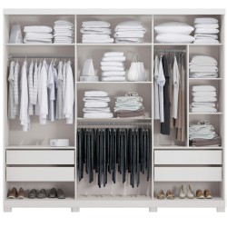 Roupeiro ANISTON - Closet with Running Doors