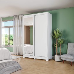 Roupeiro PORTMAN (143cm) - Closet with Running Doors