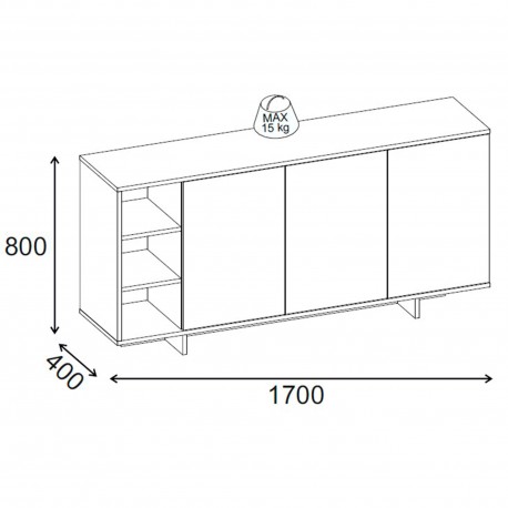 Aparador CEQUOIA - Sideboards