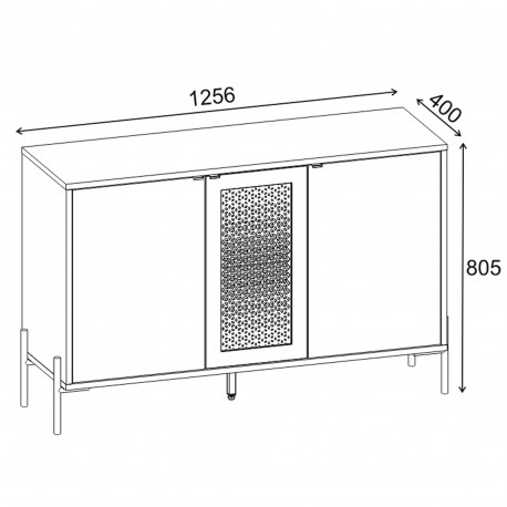 Aparador INCA (120cm) - Sideboards