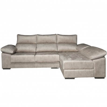 Sofa chaise lounge PRAGA com baú - Sofas with Chaise Longue