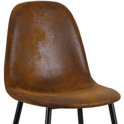 Cadeira LEE II - castanho vintage Cadeira LEE II - castanho vintage