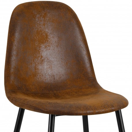 Cadeira LEE II - castanho vintage Cadeira LEE II - castanho vintage
