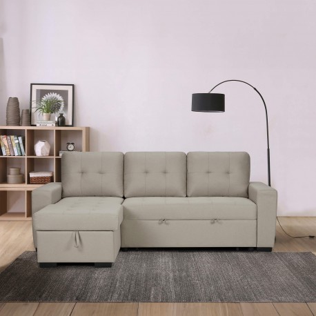 SOFAFABIANA - Sofas with Chaise Longue