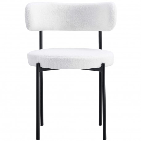Pack 4 Cadeiras JESSICA Branco Teddy - Chair Packs Pack 4 Cadeiras JESSICA Branco Teddy - Chair Packs