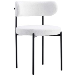 Pack 4 Cadeiras JESSICA Branco Teddy - Chair Packs Pack 4 Cadeiras JESSICA Branco Teddy - Chair Packs