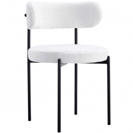 Pack 4 Cadeiras JESSICA Branco Teddy - Chair Packs Pack 4 Cadeiras JESSICA Branco Teddy - Chair Packs