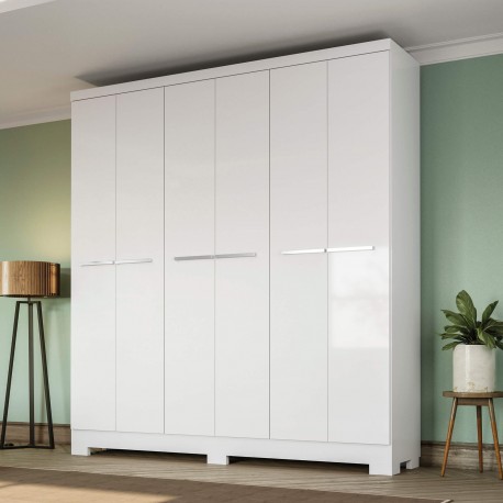 Roupeiro KIDMAN (202cm) - Closet with Crash Doors