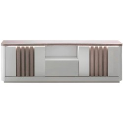 Móvel TV PESARO com LED 170cm - carvalho cinza