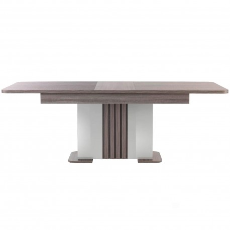 Mesa extensível PESARO 180 - 220cm - carvalho cinza