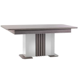 Mesa extensível PESARO 180 - 220cm - carvalho cinza