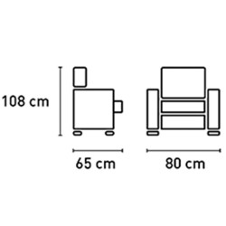 Cadeirão NORMAN - Armchairs