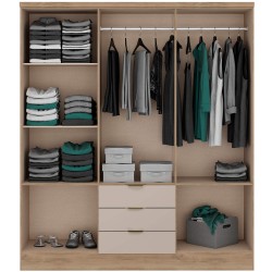 Roupeiro EASTWOOD - Closet with Crash Doors