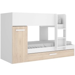 Pack beliche JERRY + Colchões SPRING ROLLER + Colchão KIDROLLER - Packs Single Beds Pack beliche JERRY + Colchões SPRING ROLLER + Colchão KIDROLLER - Packs Single Beds
