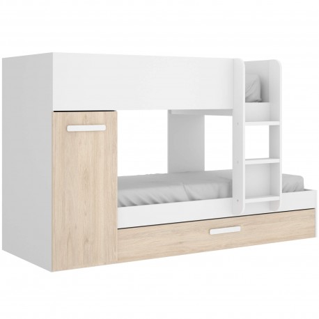 Pack beliche JERRY + Colchões SPRING ROLLER + Colchão KIDROLLER - Packs Single Beds Pack beliche JERRY + Colchões SPRING ROLLER + Colchão KIDROLLER - Packs Single Beds