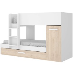 Pack beliche JERRY + Colchões SPRING ROLLER + Colchão KIDROLLER - Packs Single Beds Pack beliche JERRY + Colchões SPRING ROLLER + Colchão KIDROLLER - Packs Single Beds