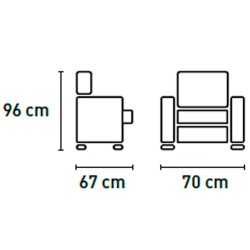 Cadeirão SAMIR - Armchairs