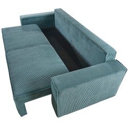 Sofá de 3 lugares EMMY com cama e baú - Sofas Bed