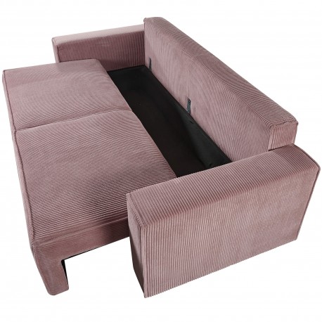 Sofá de 3 lugares EMMY com cama e baú - Sofas Bed