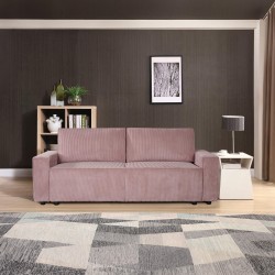 Sofá de 3 lugares EMMY com cama e baú - Sofas Bed