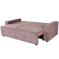 Sofá de 3 lugares EMMY com cama e baú - Sofas Bed