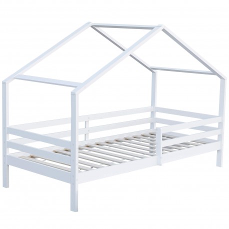 Cama infantil JASMINE com gavetas - branco