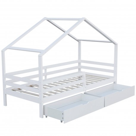 Cama individual JASMINE - branco