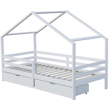 Cama individual JASMINE - branco