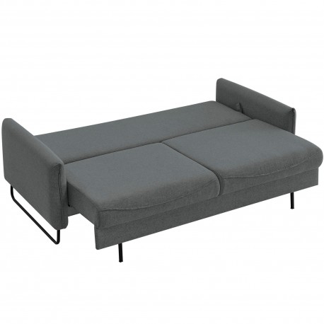 Sofá cama LIZ - cinzento escuro Sofá cama LIZ - cinzento escuro